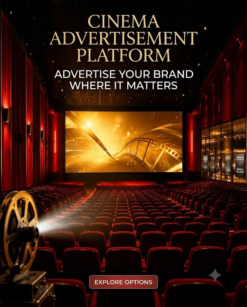 Cinema Advertising Banner