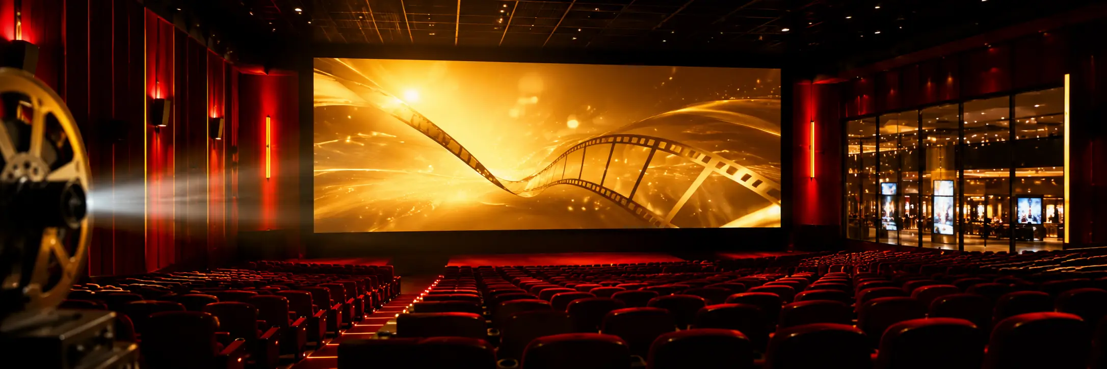 Cinema Advertising Banner