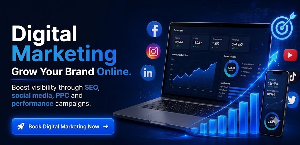 Digital marketing services for business growth