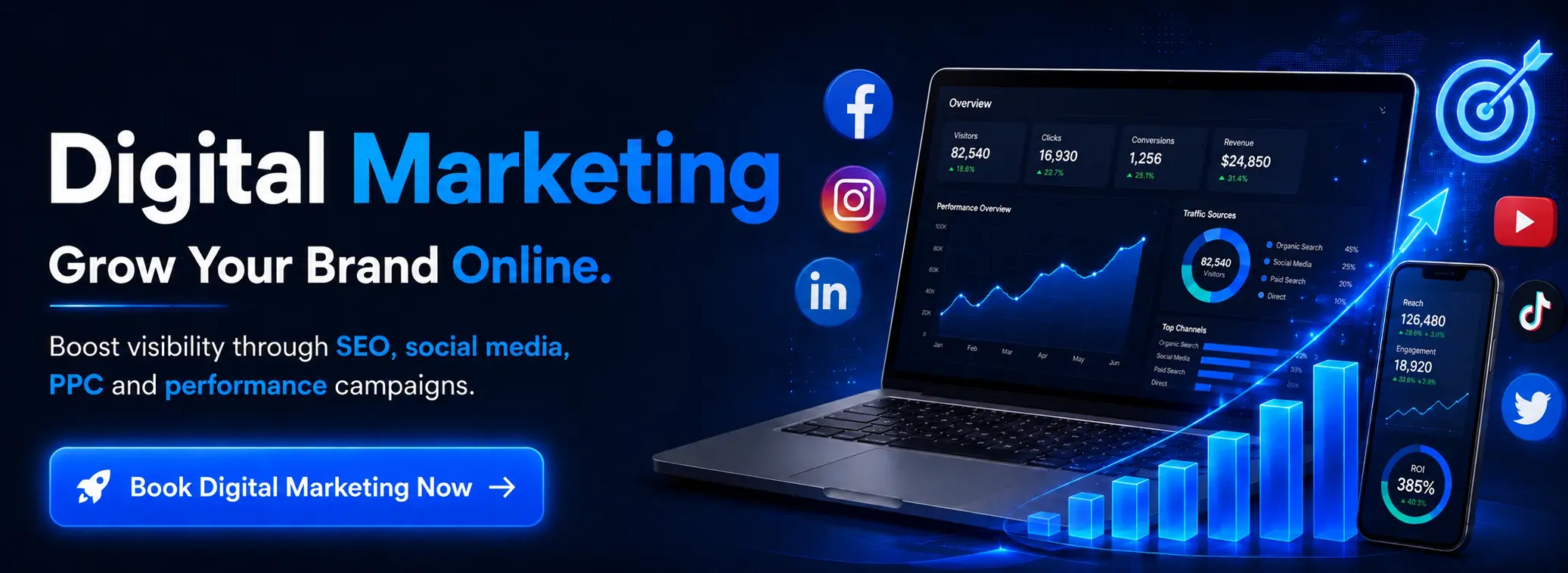 Digital marketing services for business growth